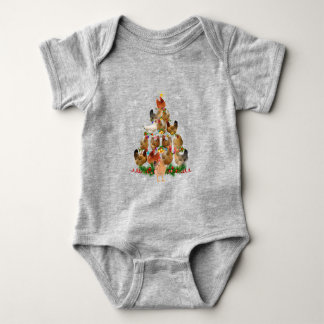 Body Funny Chicken Christmas Tree Pet Chicken Lover