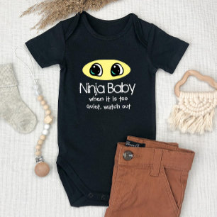 Body Funny Ninja Baby - Bodysuit