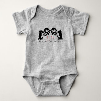Body Funny Rooster Année 2017 Baby Romper