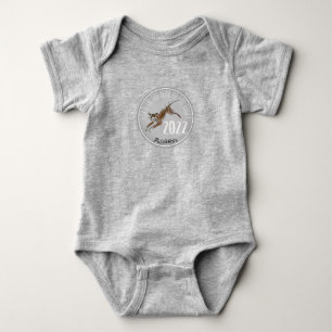 Body Funny Tiger Illustration Baby born 2022 nom BBs