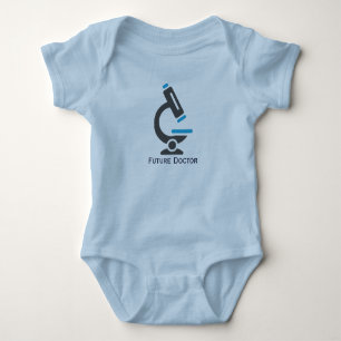 Body Futur Docteur Microscope Design Vêtements pour béb