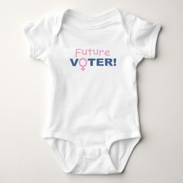 Body Futur électeur ! Romper de la fille (Devant)