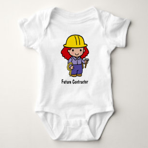 Body Futur entrepreneur fille avec marteau et corde