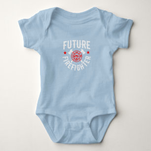 Body Futur pompier mignon garçon fille pompier