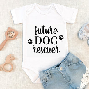 Body Futur Sauveteur de Chien Mignon