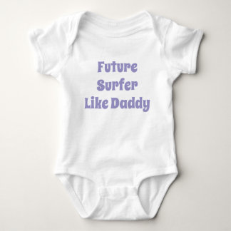 Body Futur Surfer Comme Papa Bébé Bodysuit