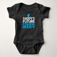 Future combinaison de bébé d'ami de la pêche du