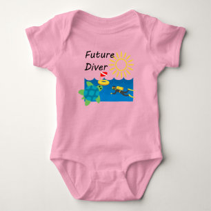 Body Future Diver Design - Bodysuit Baby Jersey