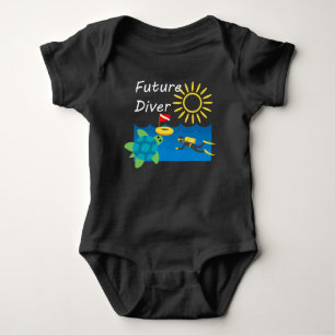 Body Future Diver Design - Bodysuit Baby Jersey
