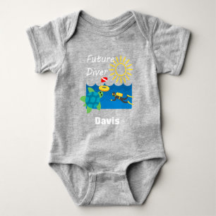 Body Future Diver Design - Bodysuit Baby Jersey