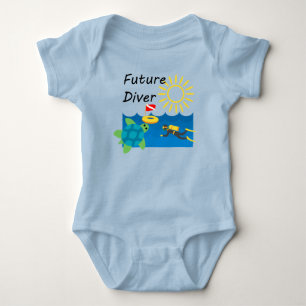 Body Future Diver Design - Bodysuit Baby Jersey