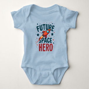 Body Future Space Hero Retro Rockship Design