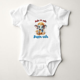 Body Ganesh baby bodysuit l Ganesh Indian Festival