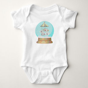 Body Garçon bébé hiver neige globe yeti