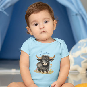 Body Garçon de vache des Highlands bébé