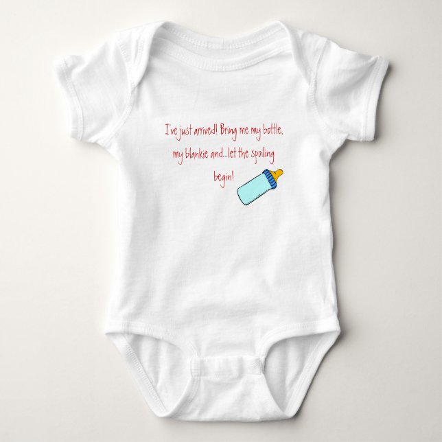 Body Gâteau de nouveau vêtement bébé (Devant)