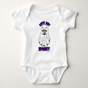 Body Ghost d'Halloween mignon mais Éffrayant tenant un