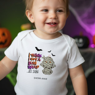 Body Gigoteuse de momie bébé Halloween Orange ID683