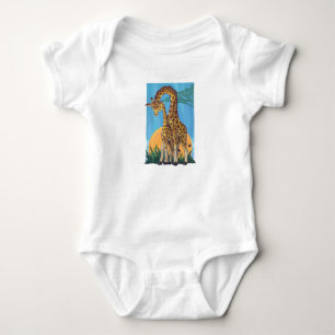 Body Giraffe maman et bébé
