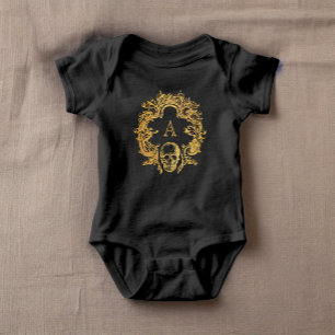 Body Glam gothique   Bodysuit bébé   Or