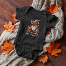 Gnome de Thanksgiving grincheux