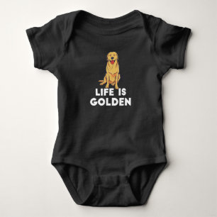 Body Golden Retriever Dog - La vie est dorée