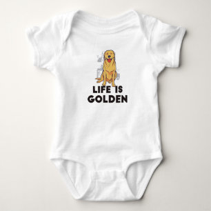 Body Golden Retriever Dog - La vie est dorée