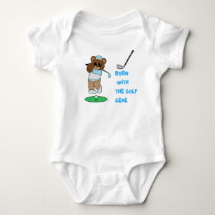 Body Golf bébé garçon Né avec le gène de golf