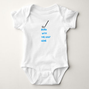 Body Golf bébé garçon Né avec le gène de golf