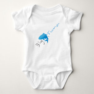 Body Grand thon - plante grimpante infantile, blanche