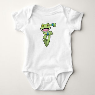 Body Grenouille à la course avec Sweatband