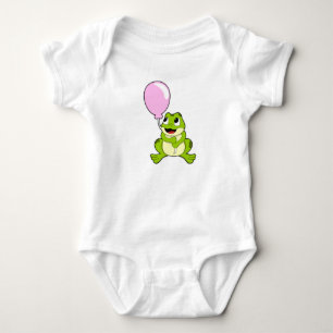 Body Grenouille avec ballon