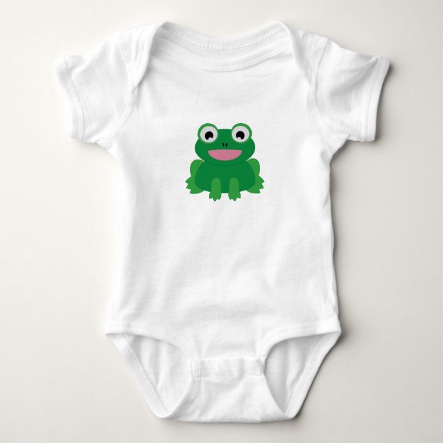 Body Grenouille - bébé de forêt tropicale (Devant)