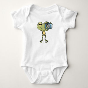 Body Grenouille en photographe avec caméra