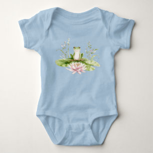 Body Grenouille verte aquarelle
