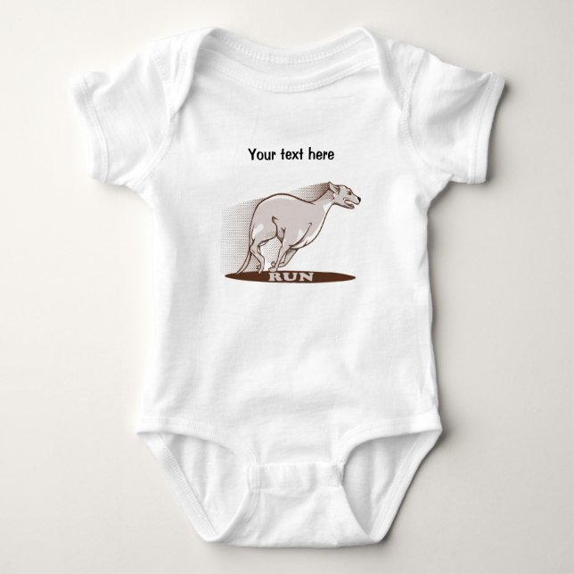 Body Greyhound Running (Devant)