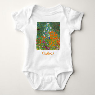 Body Gustav Klimt - Jardin des fleurs