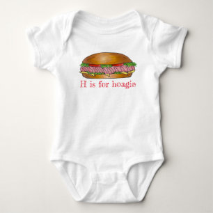 Body H est pour Hoagie Ham Cheese Sub Sandwich Foin