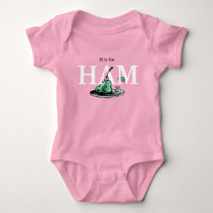 Body "H pour JAMBON"   Conception de l'alphabet
