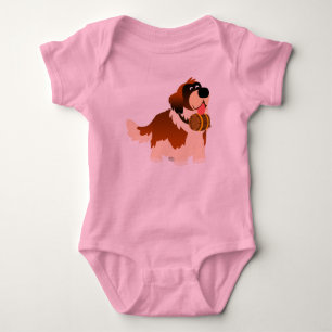 Body Habillement mignon de bébé de St Bernard de band