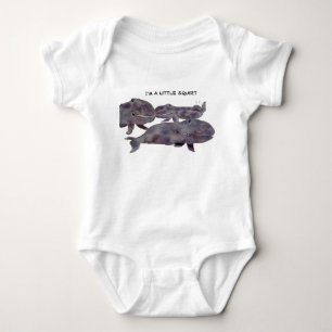 Body Habillement mignon de nourrisson de baleines