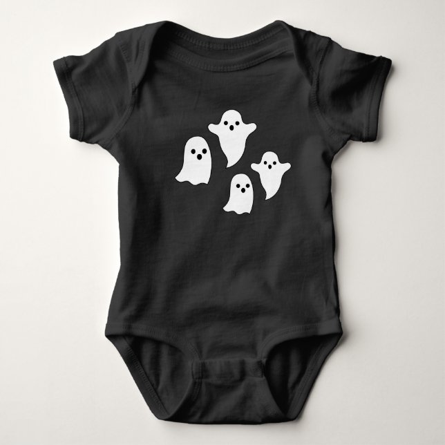 Body Halloween bébé rameper (Devant)