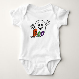 Body halloween boo funny baby bodysuit