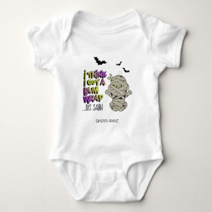 Body Halloween Bum Wrap maman bébé vert ID683