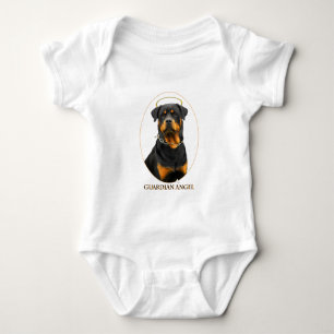 Body halo de rottweiler d'ange gardien