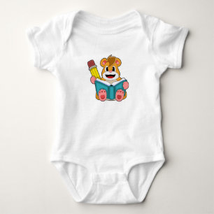 Body Hamster avec livre et stylet