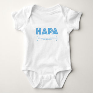 Body HAPA Pride moitié Asiatique Pacifique