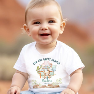 Body Happy Camper Été 1er Anniversaire Garçon