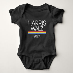 Body Harris Walz 2024 Rainbow LGBTQ Pride drapeau