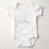 Harry Potter Hedwig Bleu Anniversaire Magique